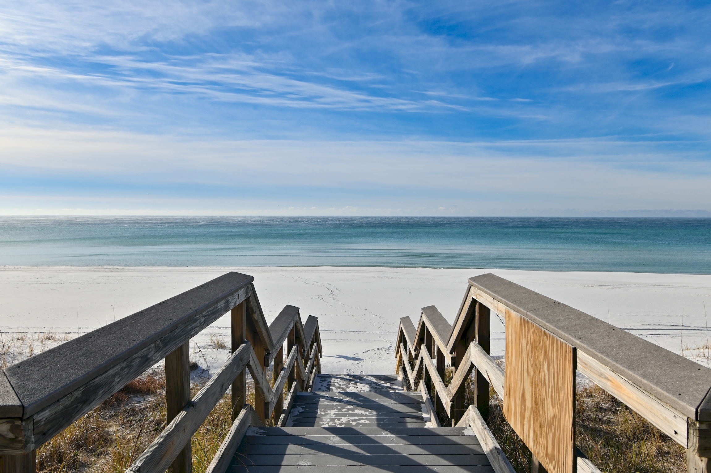 Beach access at Majestic Sun in Miramar Beach, Florida
